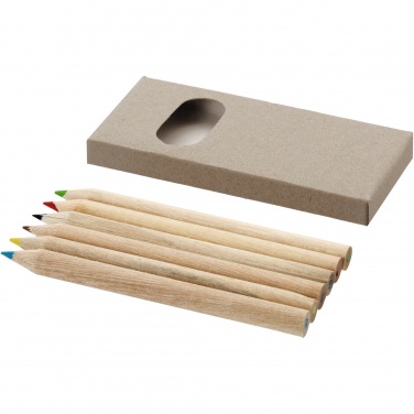 Logotrade Geschäftsgeschenke das Foto: Ayola 6-teiliges Buntstiftset