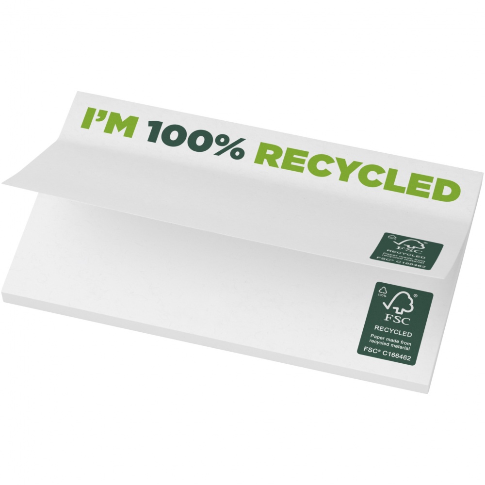 Logotrade Werbeartikel das Foto: Sticky-Mate® recycelte Haftnotizen 127 x 75 mm