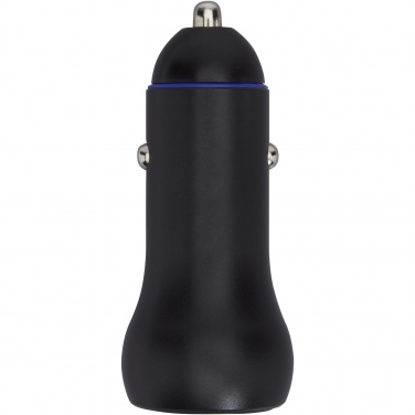 Logotrade werbemittel das Foto: Pilot duales 55W USB-C/USB-A Autoladegerät
