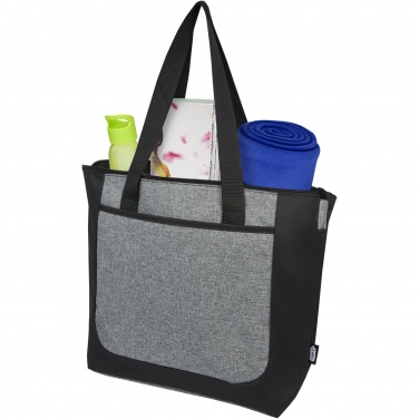 Logotrade Firmengeschenke das Foto: Reclaim GRS recycelte Tragetasche mit Reißverschluss 15 L