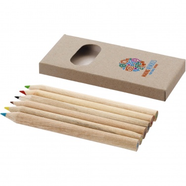 Logotrade Geschäftsgeschenke das Foto: Artemaa Buntstift Malset, 6-teilig