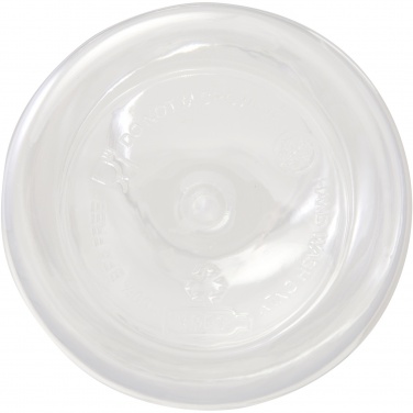 Logotrade Logogeschenke das Foto: Oregon 400 ml RCS-zertifizierte Trinkflasche aus recyceltem Kunststoff mit Karabiner 