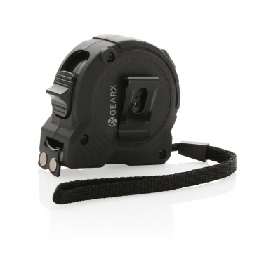Logotrade Werbegeschenke das Foto: Gear X 5m Maßband mit langsamer/schneller Rückzugsfunktion