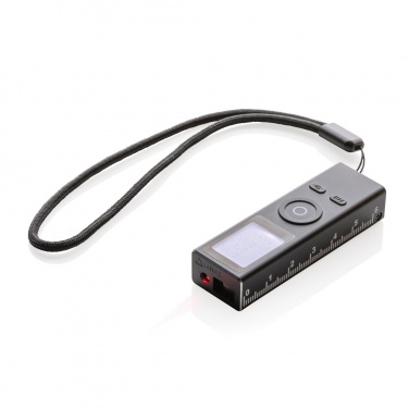 Logotrade Werbegeschenke das Foto: Gear X 30m Lasermessgerät aus RCS recyceltem Aluminum