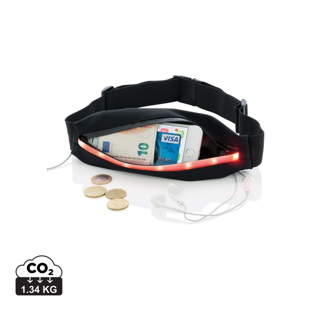 Logotrade Logogeschenke das Foto: Jogginggürtel mit LED
