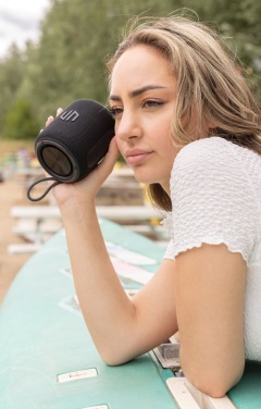 Logotrade Werbeartikel das Foto: Urban Vitamin Palmdale 16W IPX 7 Speaker aus RCS rPlastik