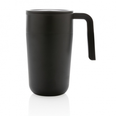 Logotrade Firmengeschenke das Foto: GRS recycelte PP und Stainless Steel Tasse mit Griff