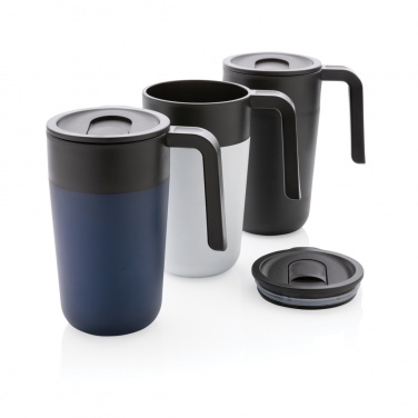 Logotrade werbemittel das Foto: GRS recycelte PP und Stainless Steel Tasse mit Griff