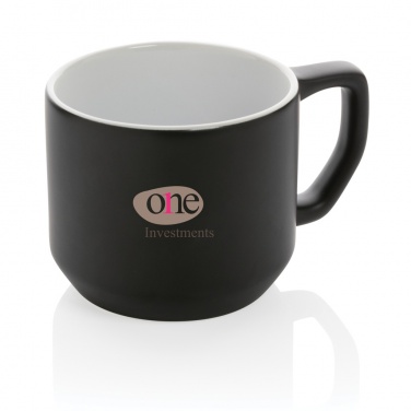 Logotrade Werbegeschenke das Foto: Moderne Keramiktasse, 350ml
