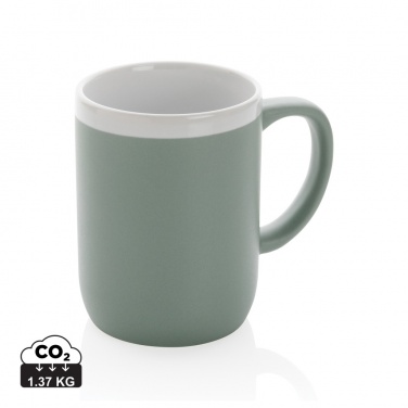 Logotrade werbemittel das Foto: Keramiktasse mit weißem Rand, 300ml