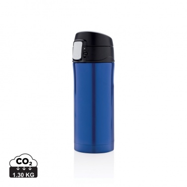 Logotrade Firmengeschenke das Foto: Easy-Lock Vakuum-Becher aus RCS recyceltem Stainless-Steel