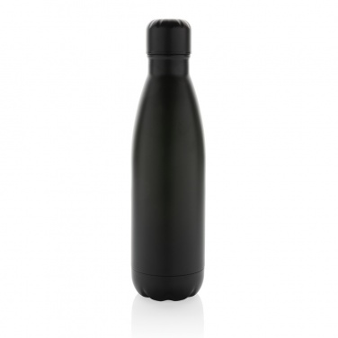Logotrade Geschäftsgeschenke das Foto: Eureka einwandige Wasserflasche aus RCS rec. Stainless-Steel