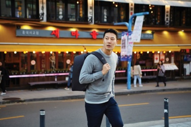 Logotrade werbemittel das Foto: Bobby Hero Regular Anti-Diebstahl-Rucksack