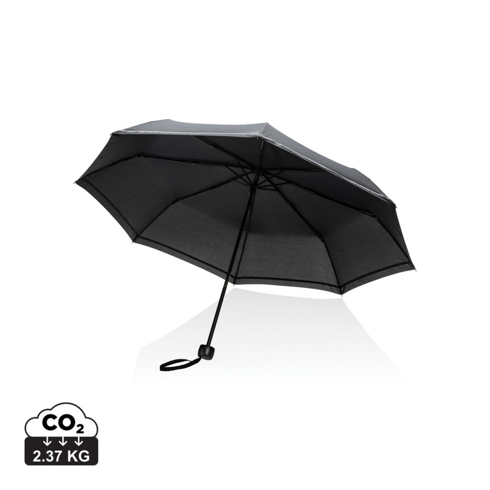 Logotrade Werbeartikel das Foto: 20.5" Impact AWARE™ RPET 190T Pongee Mini-Schirm