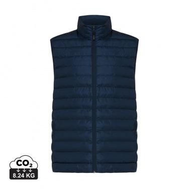 Logotrade Werbegeschenke das Foto: Iqoniq Meru Herren Bodywarmer aus recyceltem Polyester