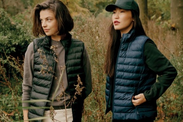 Logotrade Werbegeschenke das Foto: Iqoniq Meru Damen Bodywarmer aus recyceltem Polyester