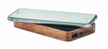 Logotrade Geschäftsgeschenke das Foto: Powerbank mit Ladestation