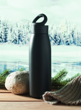 Logotrade Logogeschenke das Foto: Doppelwandige Flasche 400 ml