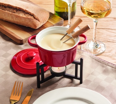 Logotrade werbemittel das Foto: Keramik-Fondue-Set 300 ml