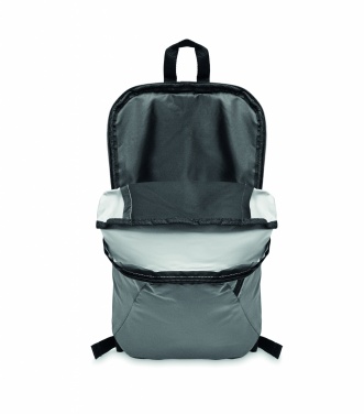 Logotrade Firmengeschenke das Foto: Reflektierender Rucksack 600D