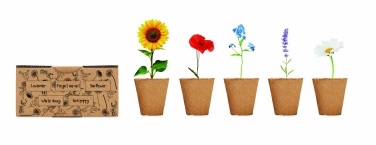 Logotrade Geschäftsgeschenke das Foto: Saat-Set Sommerblumen