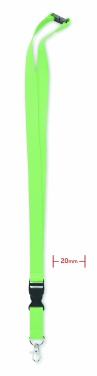 Logotrade Werbeartikel das Foto: Lanyard Baumwolle 20mm