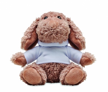 Logotrade Geschäftsgeschenke das Foto: Plüsch-Hund mit Hoody