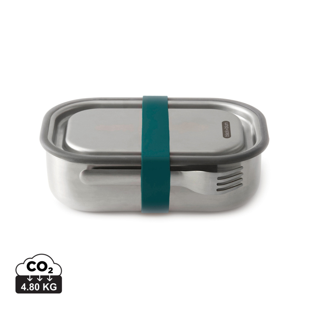Logotrade Werbeartikel das Foto: Black+Blum Stainless Steel Lunch Box groß