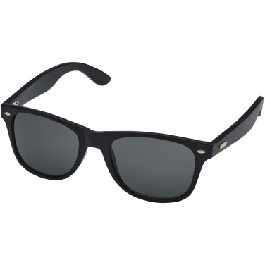 Logotrade Logogeschenke das Foto: Arlo Bambus Sonnenbrille mit schwarzer Beschichtung