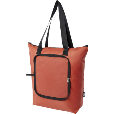 Logotrade Firmengeschenke das Foto: EcoFold faltbare RPET Kühltasche 15 L