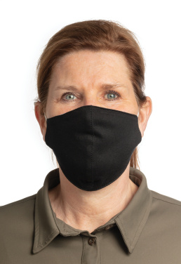 Logotrade werbemittel das Foto: Wiederverwendbare 2-lagige Baumwoll-Gesichtsmaske