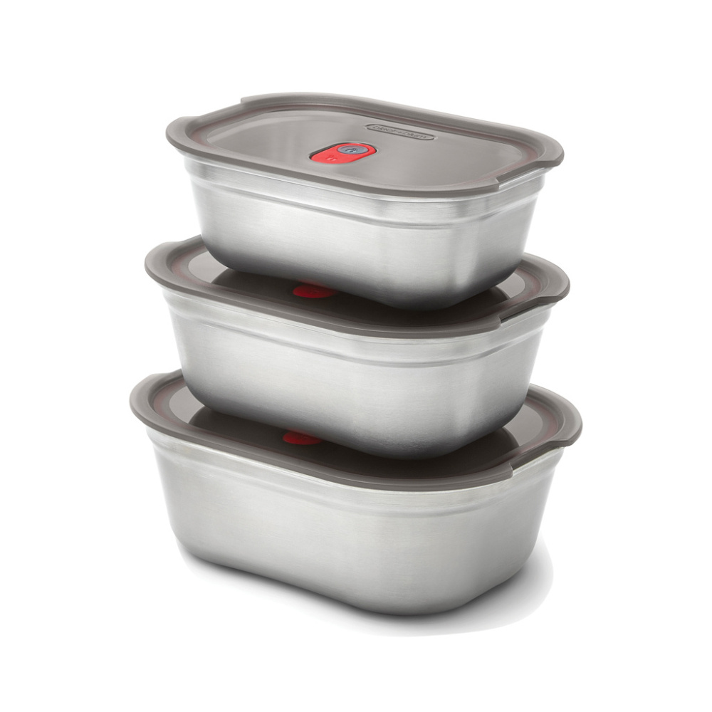 Logotrade Geschäftsgeschenke das Foto: Black+Blum 3-tlg. Mealprep Box Set - klein, medium, groß