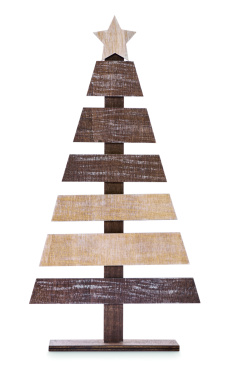 Logotrade Logogeschenke das Foto: Weihnachtsbaum aus Holz