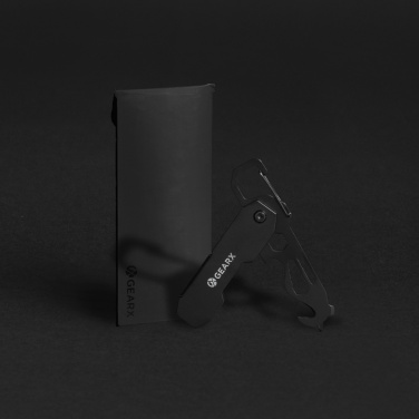 Logotrade werbemittel das Foto: Gear X faltbares EDC-Werkzeug mit Karabinerhaken