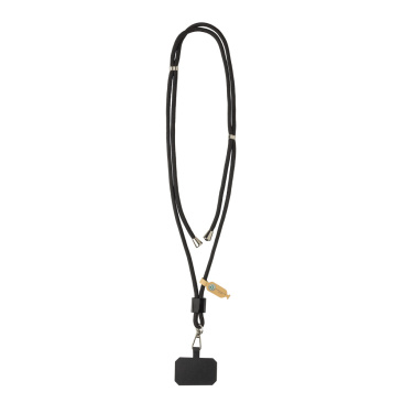 Logotrade Werbeartikel das Foto: CarryLoop verstellbares Handyband aus RCS rec. PET