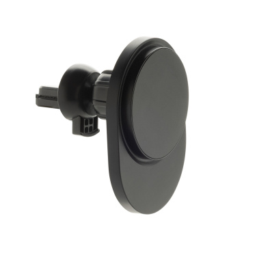 Logotrade Werbegeschenke das Foto: PowerCruze magnetischer 15W Autohalter aus RCS rec. ABS