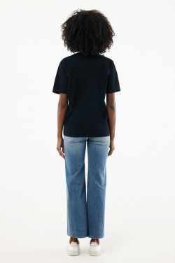 Logotrade Werbeartikel das Foto: IQONIQ Nikko Heavyweight T-Shirt aus recycelter Baumwolle