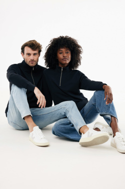 Logotrade werbemittel das Foto: IQONIQ Elgon Quarter-Zip-Sweater aus rec. Baumwolle