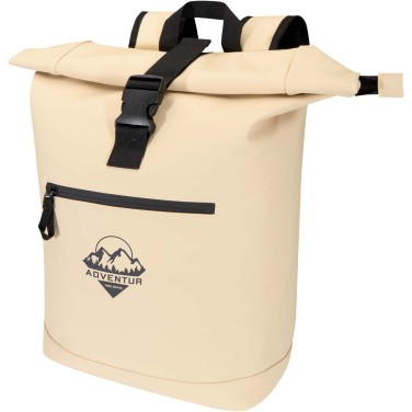 Logotrade Logogeschenke das Foto: Resi Plus 15" GRS-recycelter Rolltop Rucksack 18 L