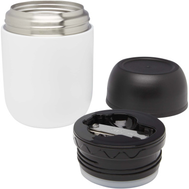 Logotrade Firmengeschenke das Foto: Supo 480 ml doppelwandiger Lunchpot aus recyceltem Edelstahl