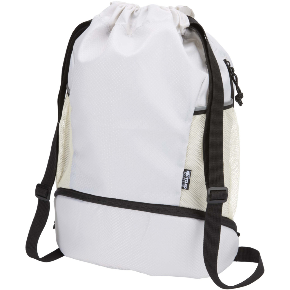 Logotrade Geschäftsgeschenke das Foto: Nomad GRS-recycelter Sportbeutel mit Bodenfach 18 L