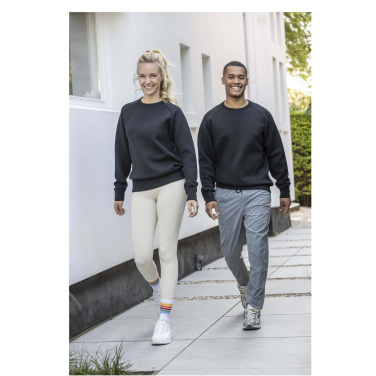 Logotrade Werbegeschenke das Foto: Yukon Sportpullover mit Rundhalsausschnitt und Interlock Strick Unisex 