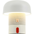 Kooduu Sensa Play Mini Tragbarer JBL Lautsprecher mit Leuchte, Weiß