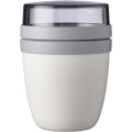 Mepal Ellipse Mini Lunchpot, Weiß