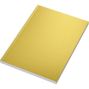 Logotrade Werbegeschenke das Foto: Novella Austen A5 Metallic Softcover Notizbuch – 100 Blatt