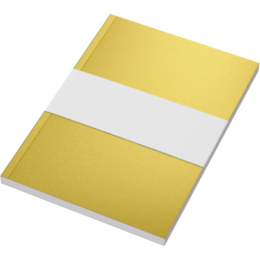Logotrade Geschäftsgeschenke das Foto: Novella Austen A5 Metallic Softcover Notizbuch – 100 Blatt