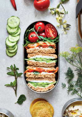 Logotrade Firmengeschenke das Foto: Black+Blum Stainless Steel Double Bento Box