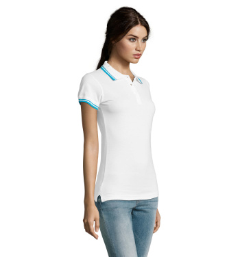 Logotrade Firmengeschenke das Foto: PASADENA Damen Polo 200g