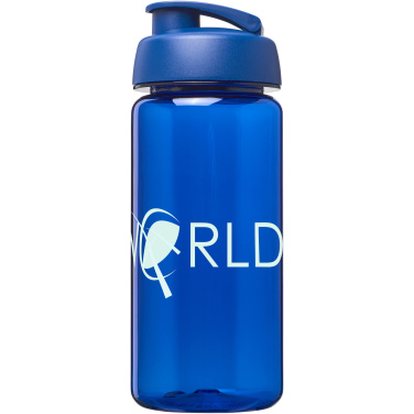 Logotrade Werbeartikel das Foto: H2O Active® Octave Tritan™ 600 ml Sportflasche mit Klappdeckel