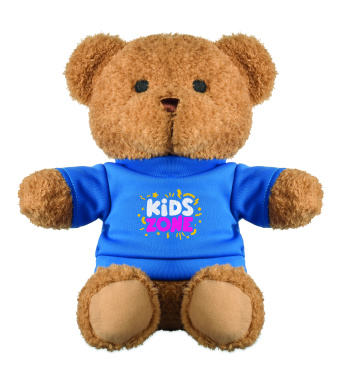 Logotrade werbemittel das Foto: Teddybär mit T-Shirt 23cm